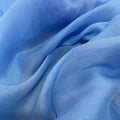 Chiffon De Seda Azul - Vários tons