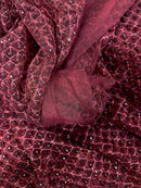Tule Bordado HS3077