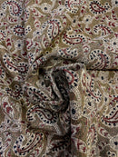 Lã mista Paisley