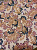 Tule Bordado R225-01