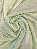 Georgete Toque de Seda Poá
