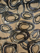 Tule Bordado 70596