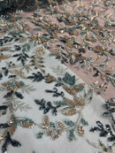 Tule Bordado HS 2062