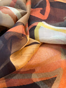 Chiffon de Seda Estampado