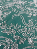 Tule Bordado HS 2668