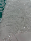 Tule Bordado HS 2668