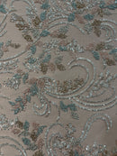 Tule Bordado HS 2688