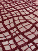 Tule Bordado BT 9605