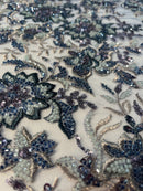 Tule Bordado HS 2062