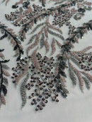 Tule Bordado HS 2064