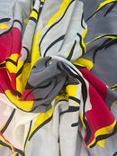 Crepe de Chine Estampado