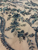 Tule Bordado HS 2062