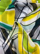 Georgete Estampado Seda Pura