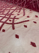 Tule Bordado BT 9605