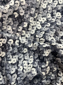 Cetim de Seda Estampa Paetês