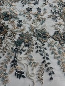 Tule Bordado HS 2062