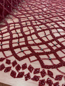 Tule Bordado BT 9605