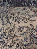 Tule Bordado HS 2062