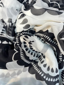 Georgete Estampado Seda Pura