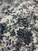 Tule Bordado HS 2062