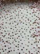 Tule Bordado Rosas Duo