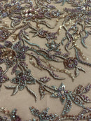 Tule Bordado HS 2054