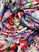 Georgete Estampado Seda Pura