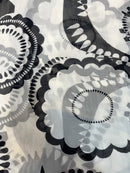 Georgete Estampado Seda Pura