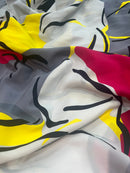 Crepe de Chine Estampado