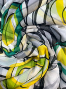 Georgete Estampado Seda Pura