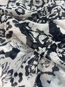 Georgete Estampado Seda Pura