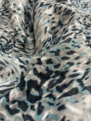 Georgete Estampado Seda Pura