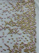 Tule Bordado Rosas Duo