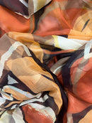 Chiffon de Seda Estampado