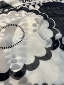 Georgete Estampado Seda Pura