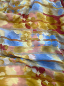 Georgete Estampado Seda Pura