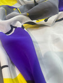 Crepe de Chine Estampado