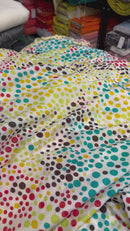 Algodão com Seda Estampado