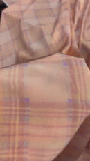 Cetim de Seda Tartan