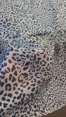 Georgete Estampado Seda Pura