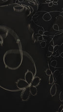 Tafetá Bordado Floral