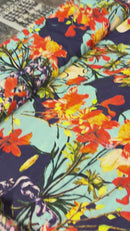 Algodão com Seda Estampado