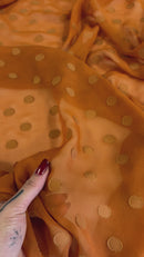 Musseline Devorê Seda Pura