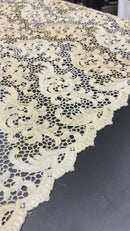 Renda Gj503 - Mesclada Ouro + Ouro Branco