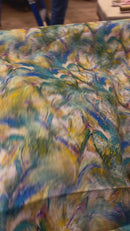 Linho Puro Estampado Guache