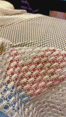 Renda Guipir Champagne
