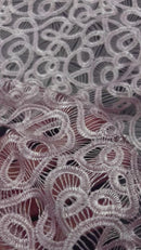 CORTE Renda Guipir Rosa (1,1m)