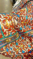 Algodão com Seda Estampado