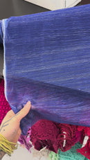 Lurex Plissado Degradê