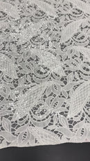 Renda Guipir Com Paetês